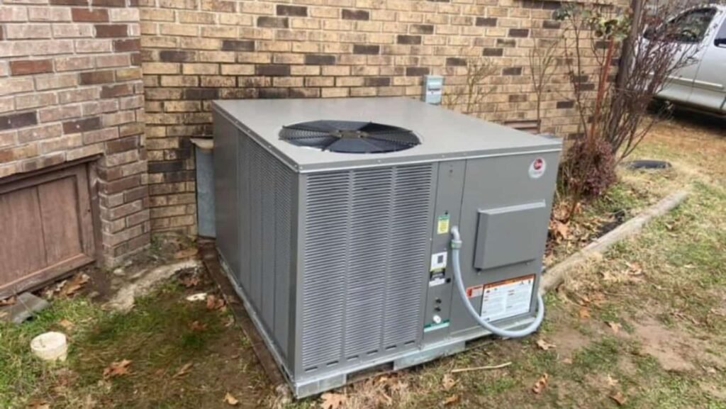 rheem central air conditioner not cooling