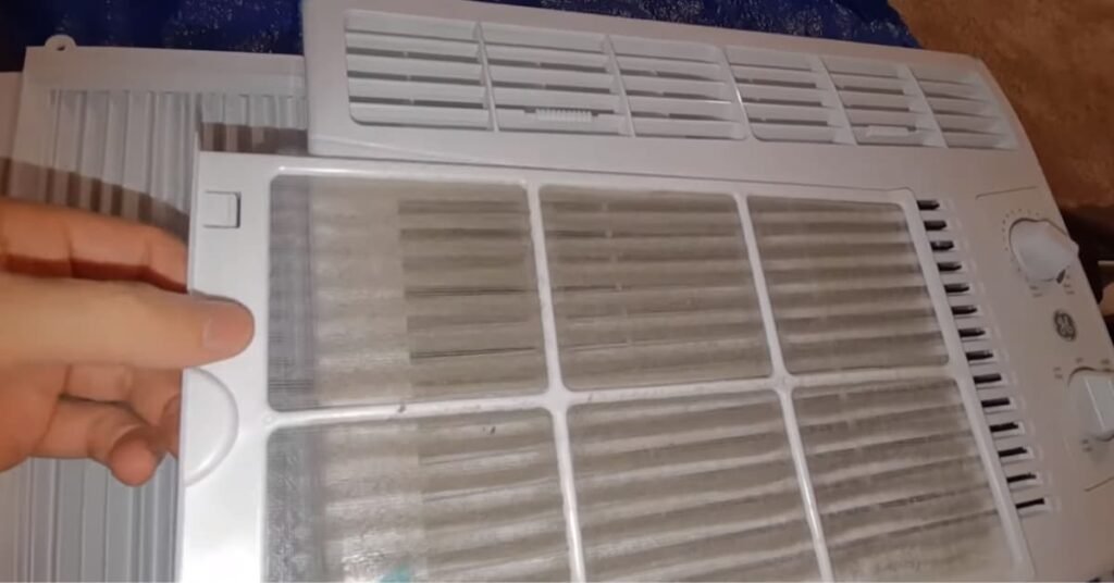 Dirty Air Filter ge window air conditioner turns on and off repeatedly
