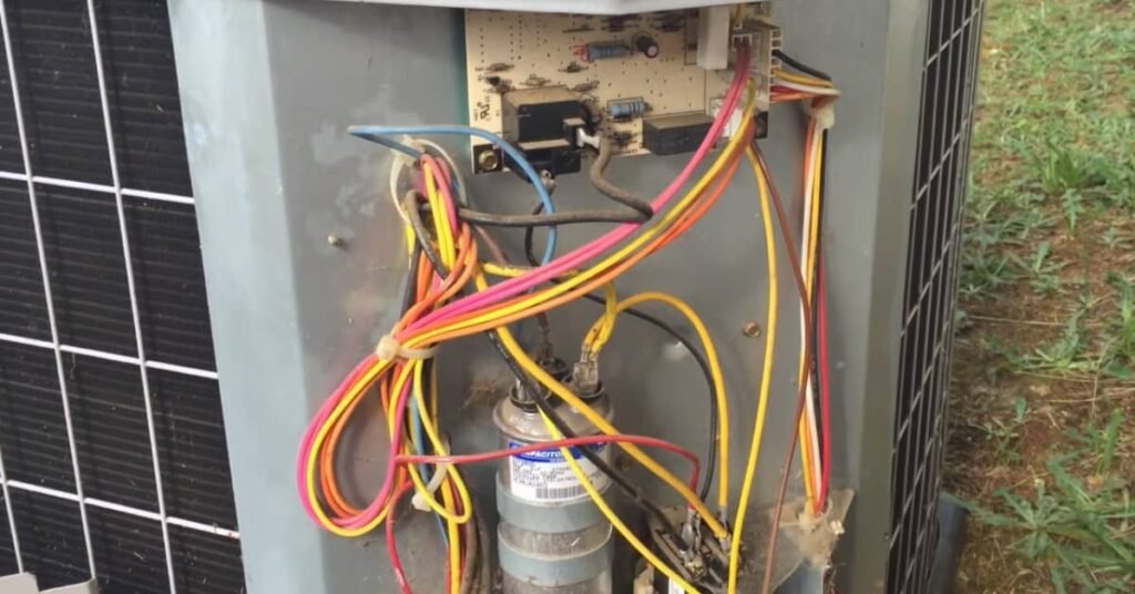 Bryant Air Conditioner Compressor Not Working for Faulty Capacitor
