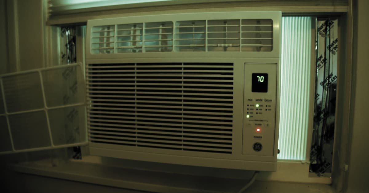 GE Air Conditioner Blinking Red Light How to Fix?