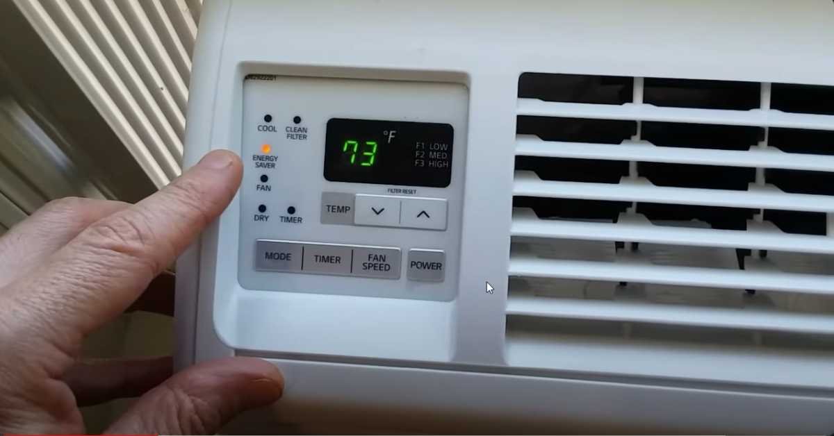 what does energy saver mean on a window air conditioner?